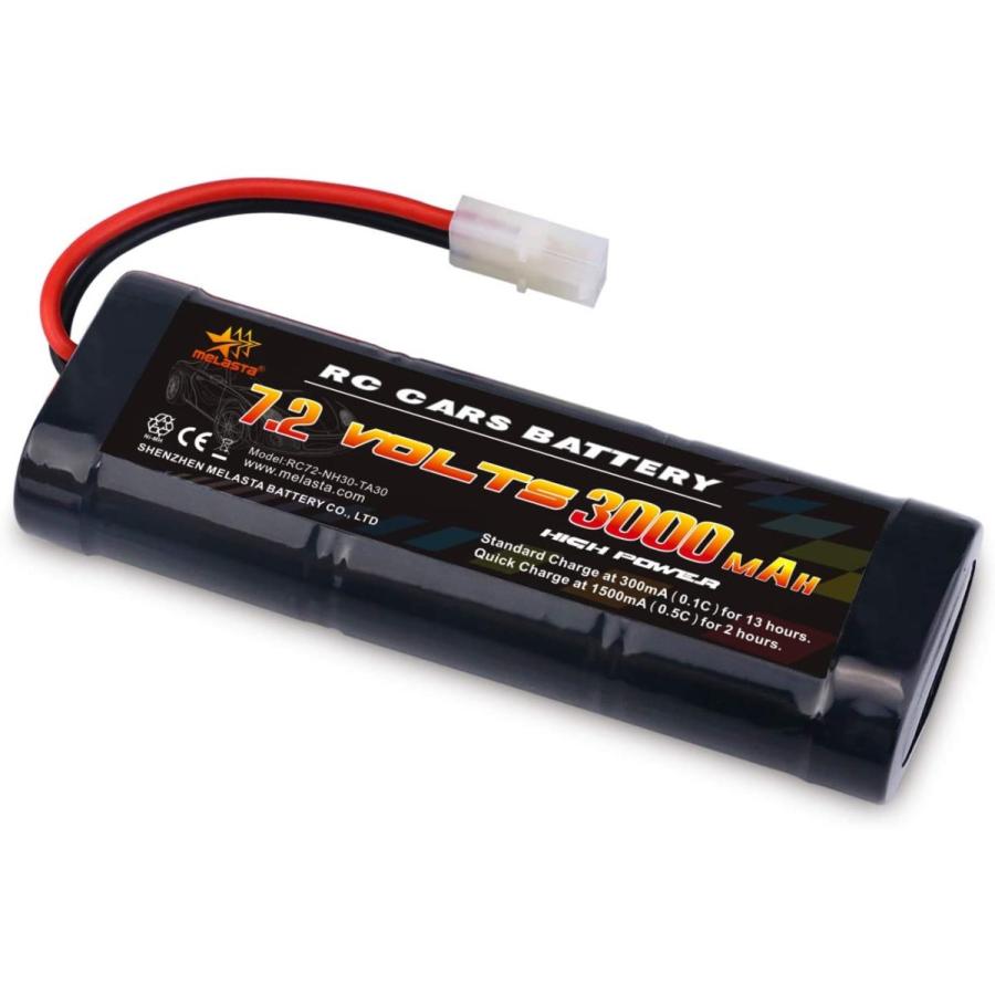 7.2V 3000mAh ラジコン RCカー用 Ni-MH ニッケル水素バッテリー タミヤ