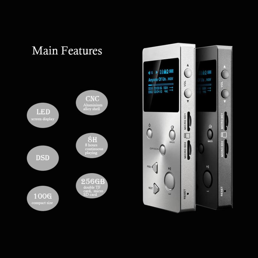 xDuoo X3 Hi-Fi デジタル オーディオ プレーヤー｜synergy2｜02