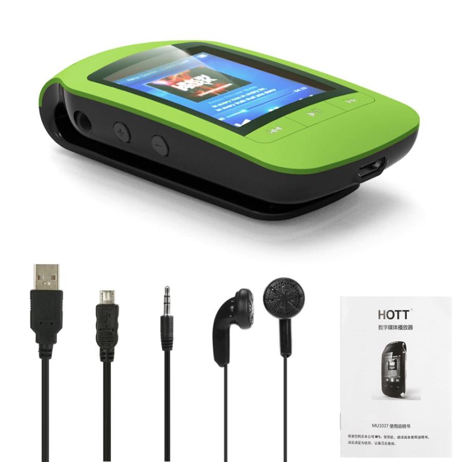 HOTT A505 クリップオン Bluetooth 8GB デジタル MP3 / MP4 プレーヤー V2414Synergy 通販