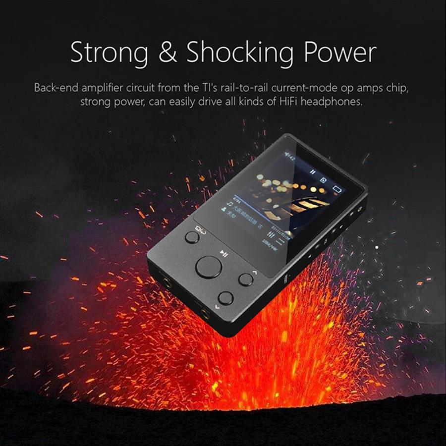 XDuoo NANO D3 HiFi ロスレス MP3 音楽プレーヤー 8GB PCM 24bit