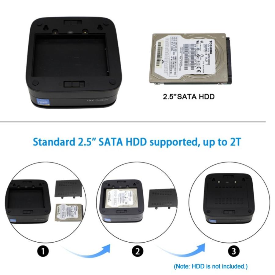 ACEPC AK1 Windows 10 ミニ PC 4GB / 32GB VESA対応ブラケットつき