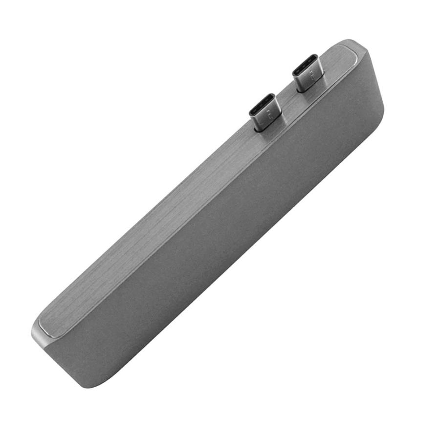 デュアルType-Cハブ 多機能 USB 3.0ポート microSD SDカードリーダー for Apple Macbook Pro｜synergy2｜09
