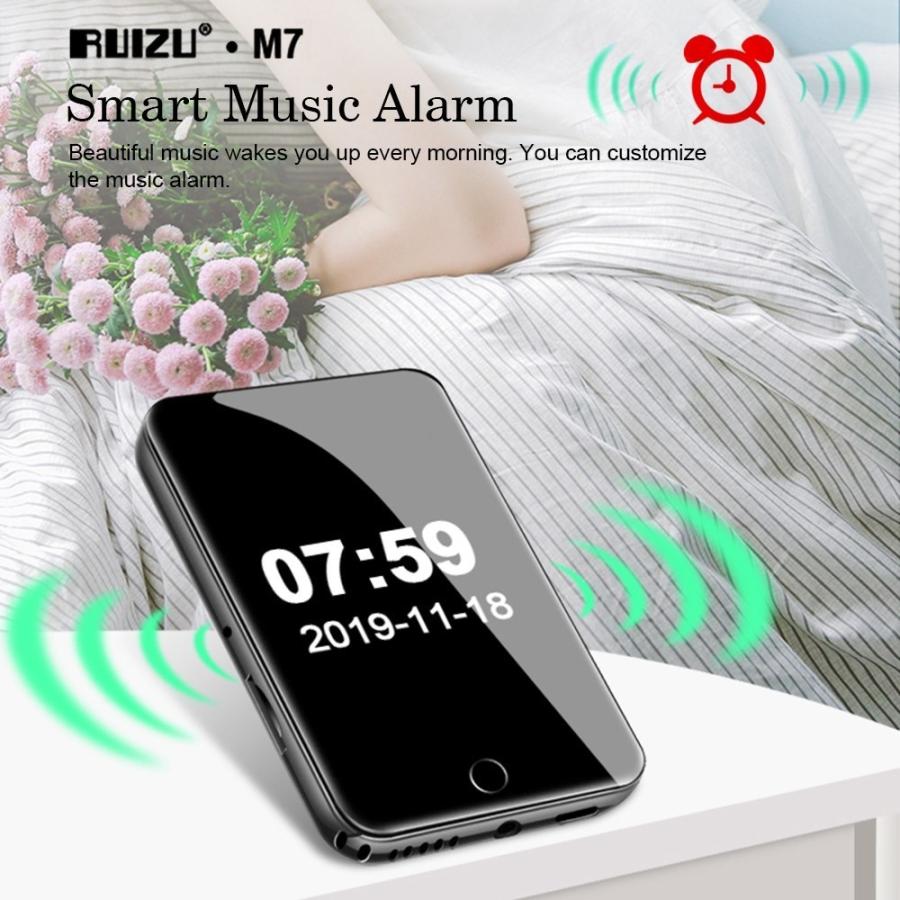 RUIZU M7 2.8インチ タッチスクリーン Bluetooth MP3 音楽プレーヤー 16GB｜synergy2｜07