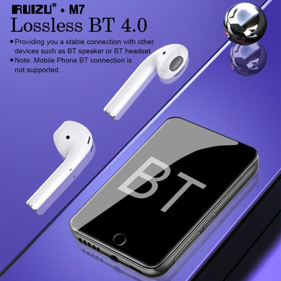 Ruizu M7 2 8インチ タッチスクリーン Bluetooth Mp3 音楽プレーヤー 8gb V72 8 Synergy 通販 Yahoo ショッピング