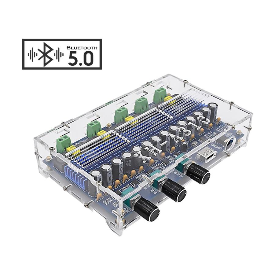 Bluetooth対応 4CH ステレオ デジタルアンプ 50W x 2 + 100W サブ