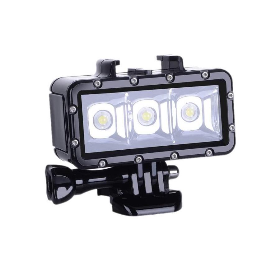Gopro 用 水中ライト 50m防水　保証付き Gopro 用 水中ライト 50m防水 保証付き