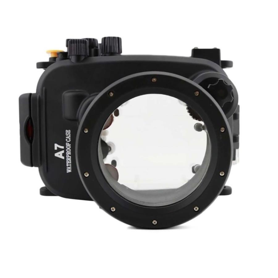 Sony A7 A7R 対応 40m防水 カメラ 水中 ハウジングケース Sony A7 A7R 対応 40m防水 カメラ 水中 ハウジングケース