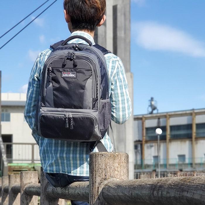 デイバック リュック リュックサック メンズ レディース 通学 バックパック 通学リュック 軽量 軽い ポケット多い 通勤 B2405 ...