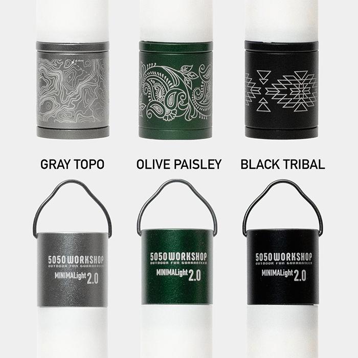 5050WORKSHOP リニューアルモデル 2WAYトーチ ランタン ミニマ
