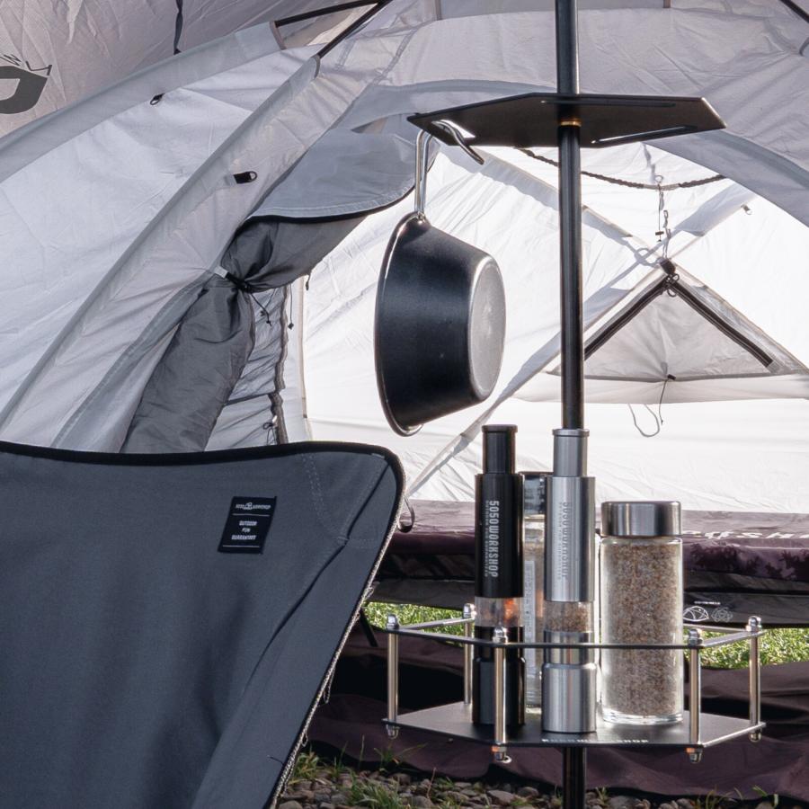 5050WORKSHOP 5050WORKSHOP 2way ランタンスタンド 2.0 マットブラック