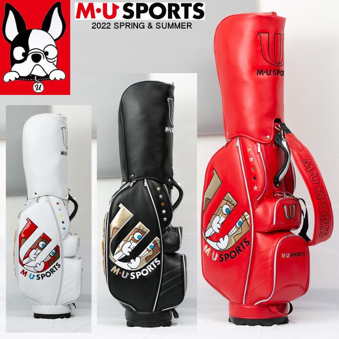 2022春夏新作 M U SPORTS MUスポーツ ゴルフバッグ レディース