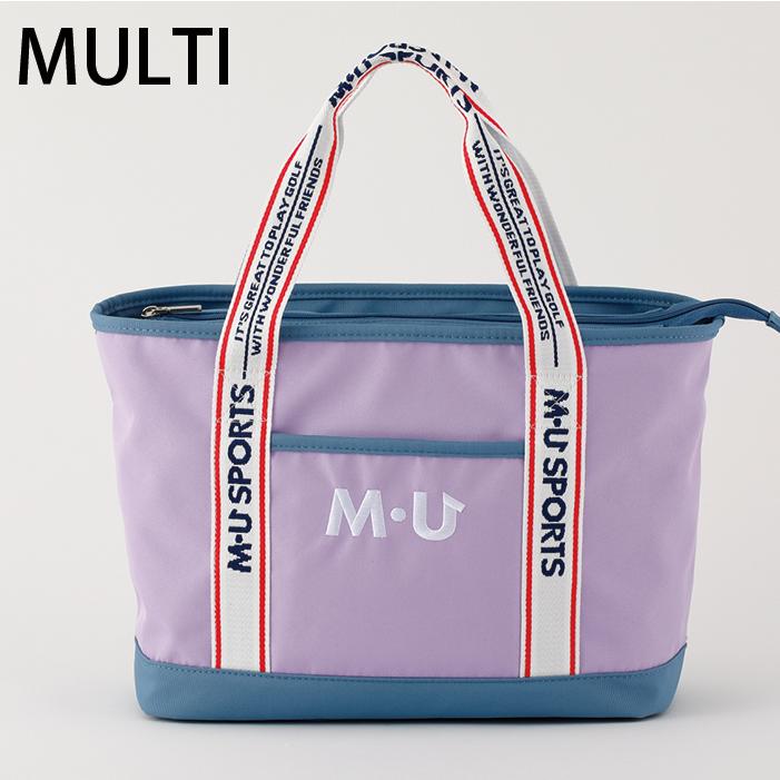 【美品】MU SPORTS カートバッグ ラウンドバッグ カートバッグ メンズ レディース MUスポーツ エムユー スポーツ