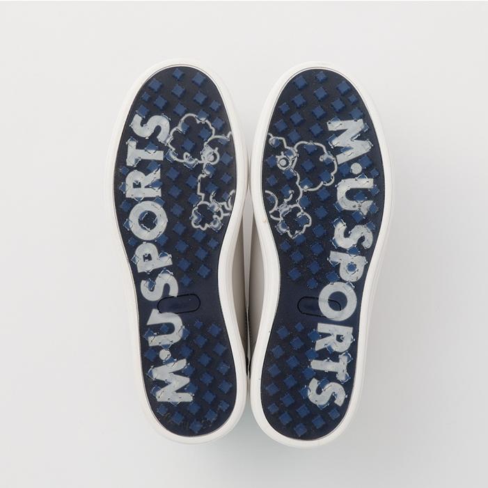 美品☆MU SPORTS エムユースポーツ ゴルフブーツ スパイクレス 24.5 美品☆MU SPORTS エムユースポーツ ゴルフブーツ スパイクレス 24.5 M