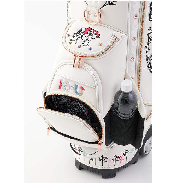 2025春夏新作　MU SPORTS ゴルフバッグ　キャスター付き M・U SPORTS 30周年記念モデル 2025年 春夏新作 MU SPORTS MUスポーツ