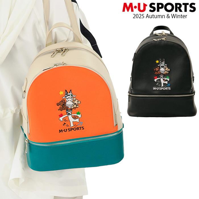 M・U SPORTS 2025年 秋冬新作 MU SPORTS MUスポーツ ゴルフ リュック