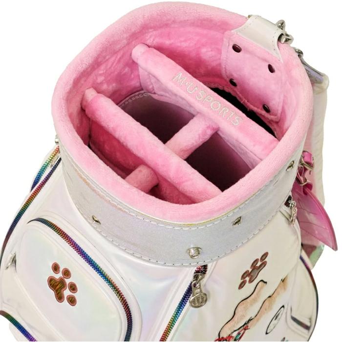 M・U SPORTS 2025年 秋冬新作 MU MUスポーツ ゴルフバッグ レディース