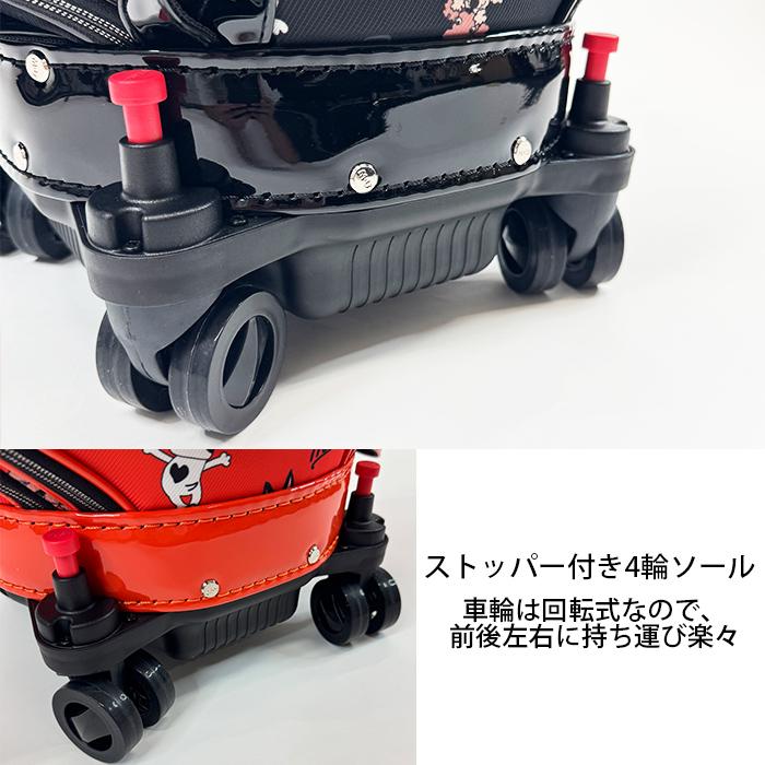 M.U SPORTS 赤 パターン入り キャディバッグ M・U SPORTS 2025年 秋冬新作 MU MUスポーツ ゴルフバッグ