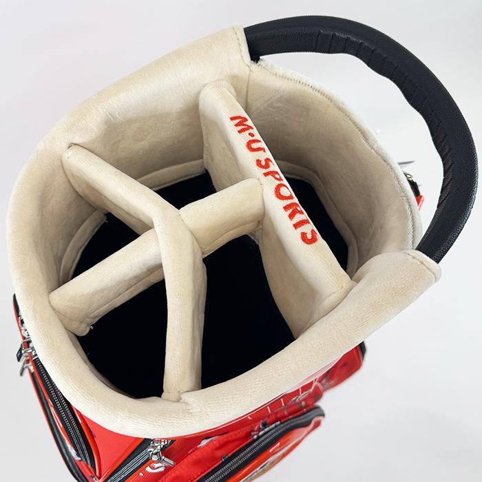 M・U SPORTS 2025年 秋冬新作 MU MUスポーツ ゴルフバッグ