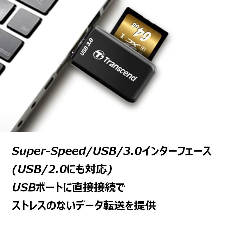 USB 3.0 Super Speed カードリーダー SD/SDHC UHS-I/SDXC UHS-I/microSDXC UHS-I 対応｜synergyselect｜03