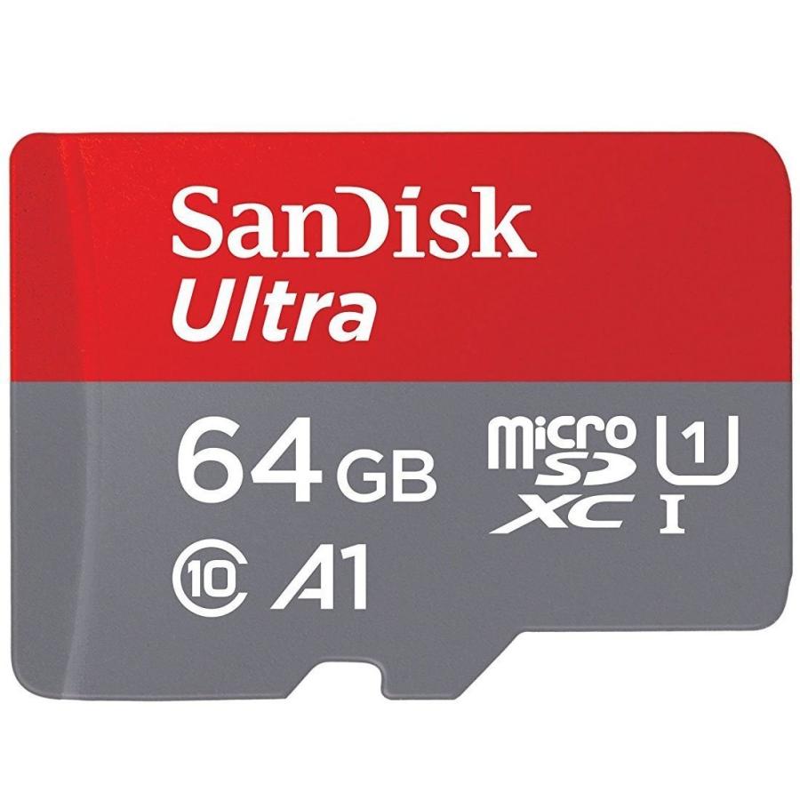 microSDXC 64GB SanDisk サンディスク UHS-1 高速U1 FULL HD Rated A1対応 専用SDアダプタ付 送料無料｜synergyselect｜02