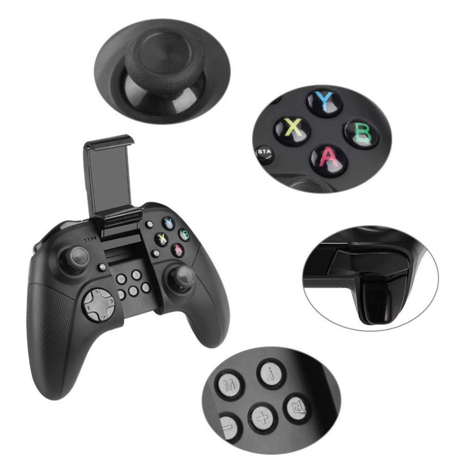 一番人気物 ゲームパッド スマホ ワイヤレス 送料無料 リモートなど対応 Ps4 Ios Iphone ゲームコントローラー Bluetooth Pc用ゲームコントローラー