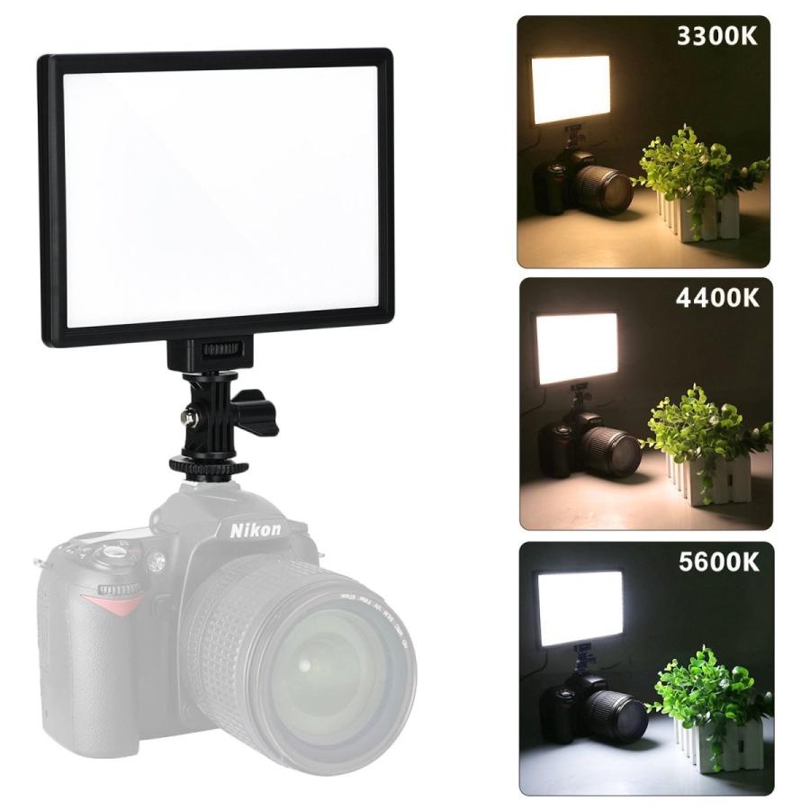 Led ビデオライト 薄型パネル 輝度と色温度調整可能 3300k 5600k Cri95 小物撮影 結婚式写真撮影 一眼レフカメラ対応 送料無料 Ajp B07pjs8gyf Jack Market 通販 Yahoo ショッピング