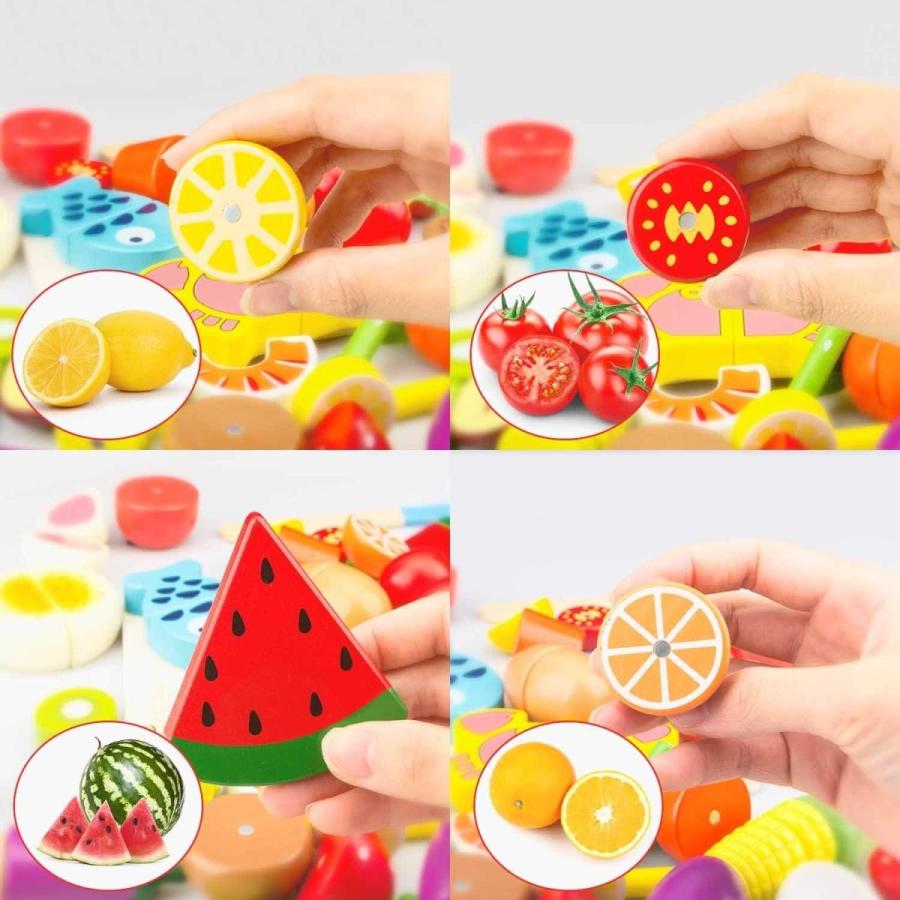 22点セット 木製 おままごと セット マグネット ごっこ遊び 木のおもちゃ 人気 きれる食材 磁石式 キッチン ままごと 知育玩具 送料無料 Ajp B07r9zsd42 Jack Market 通販 Yahoo ショッピング