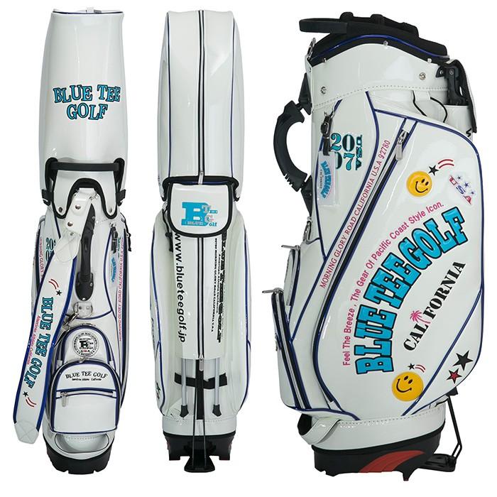 ⛳️シーズン到来‼️スタンド式エナメルキャディバッグBLUE TEE GOLF BLUE TEE GOLF ブルーティーゴルフ エナメル スタンドキャディ