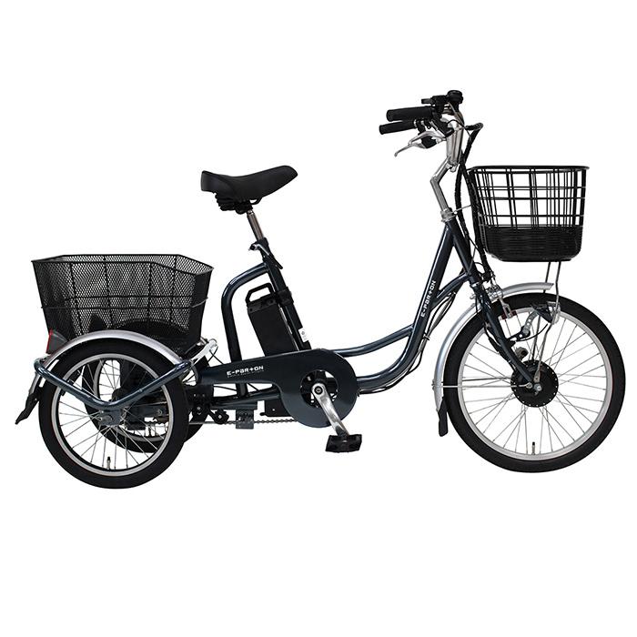 電動アシスト 三輪自転車 20インチ 安全性能 電動アシスト三輪自転車 熟年時代 :EP-01:JACK MARKET 通販  