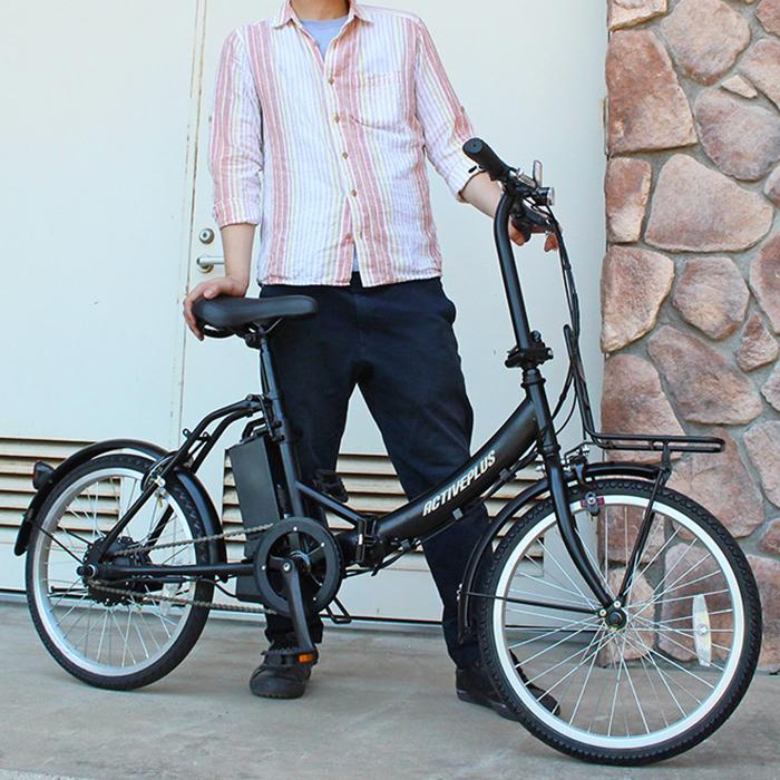 AIJYU CYCLE ノーパンクタイヤ 20インチ折りたたみ自転車　BLACK アイジュサイクル ノーパンク自転車 折りたたみ 20インチ シティ