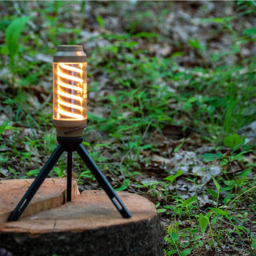 ライト・ランタン WWW_SAKENODAI 炎のゆらぎ を再現 USB充電 LEDランタン アウトドア キャンプ