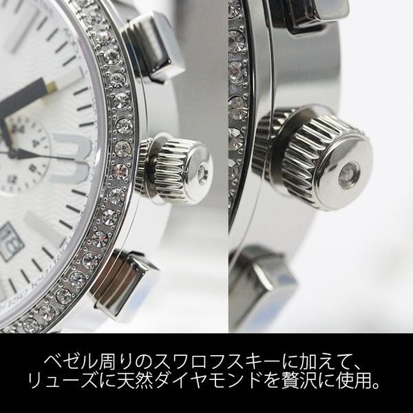 超希少　アイスリンク　クロノグラフ　ダイヤモンドベゼル IceLink アイスリンク 腕時計 クロノグラフ ファットアイス