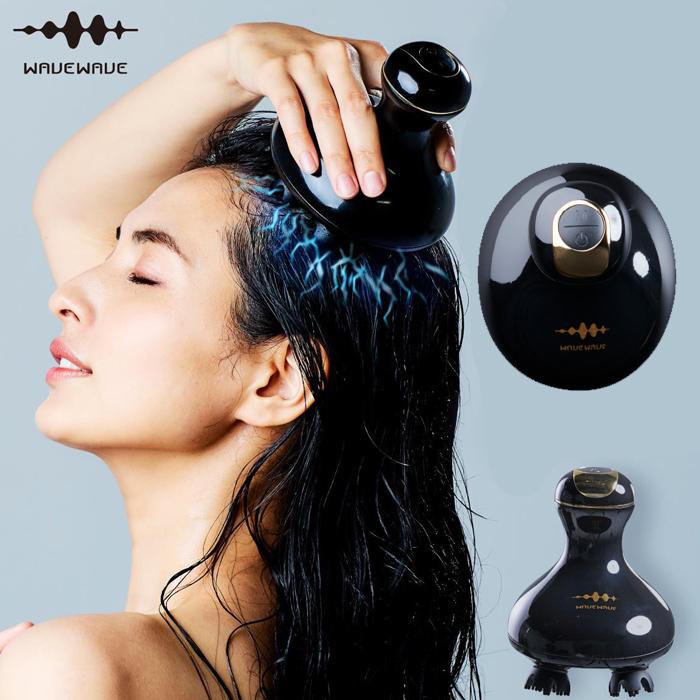 ヘッドスパ フェイスマッサージ  ヘッドマッサージ 顔 腕 などにも使用可能 WAVEWAVE EMS Scalp HeaE SPA 正規品 送料無料 | ブランド登録なし