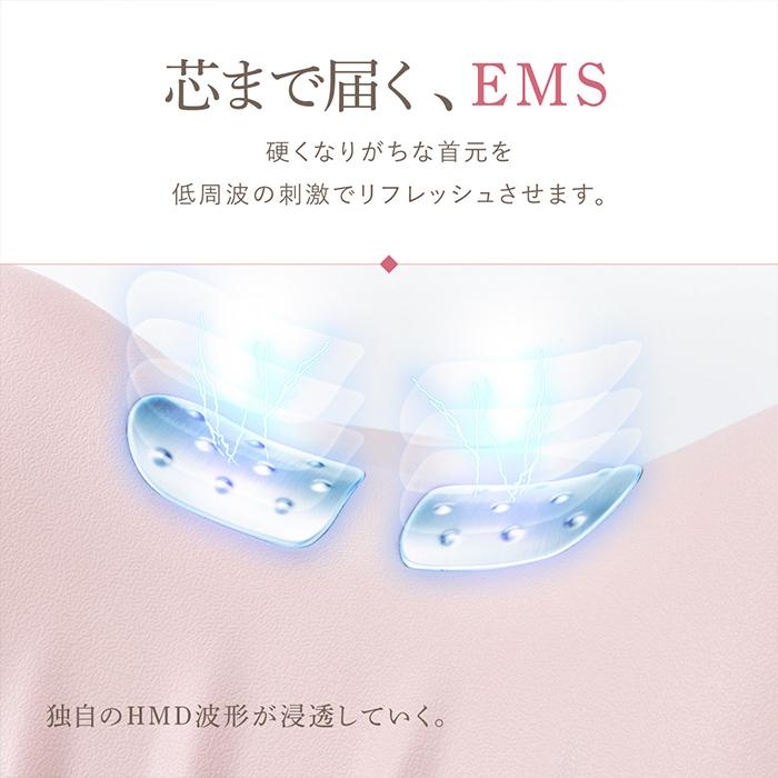 温熱 EMS マッサージ ネックピロー ストレートネック スマホ首 にアプローチ WAVEWAVE EMS NECK REVIE 正規品 送料無料 | WAVEWAVE | 07