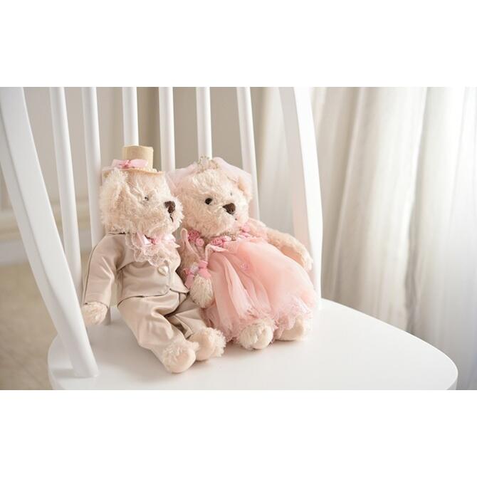 大人気 ペアベアー テディベア くま 熊 ぬいぐるみ ヨーロピアンお座り こどもの日 プレゼント 知育玩具 タイプ ペアベアー1点 Casermel Pt