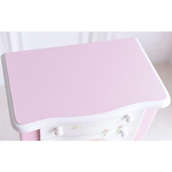 日本正規品 薔薇のジュエリーチェスト ハンドペイント 収納 タンス アンティーク 姫系 アンティーク ロココ調 チェスト タンス タイプ ジュエリーチェスト1点