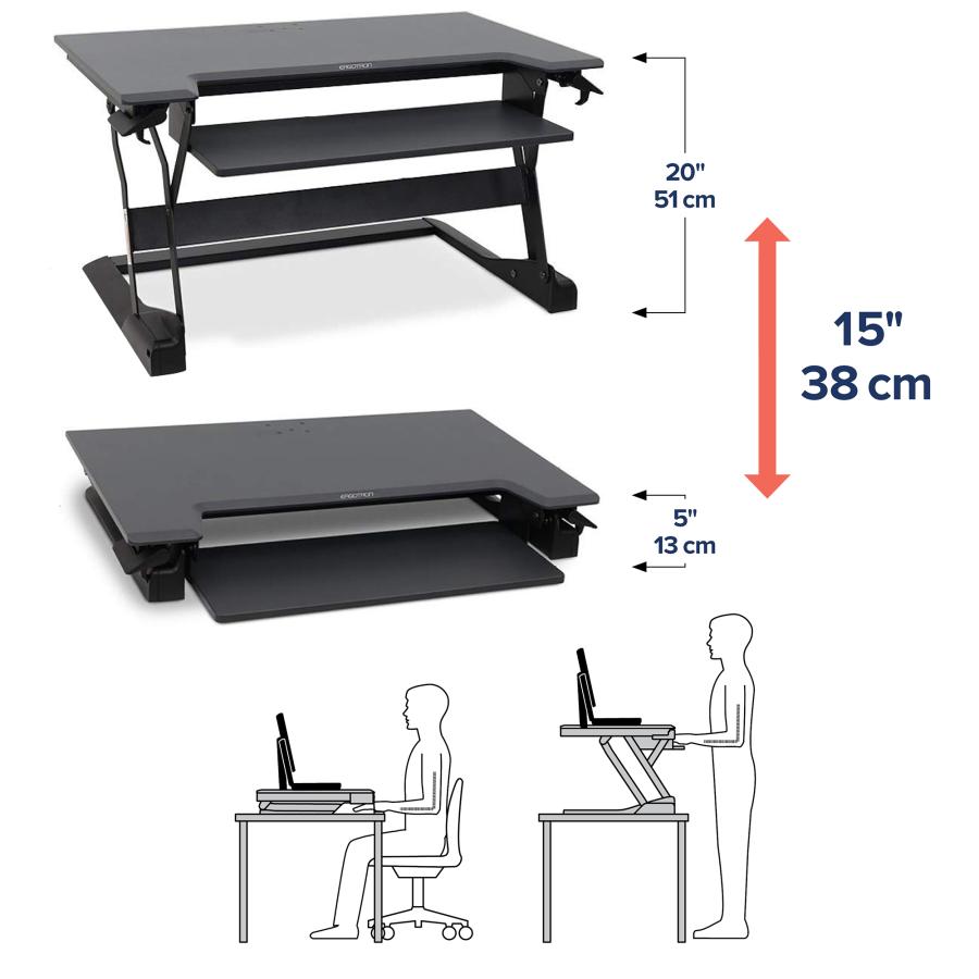 エルゴトロン（ergotron） WorkFit-TL 昇降デスク 座位・立位両用