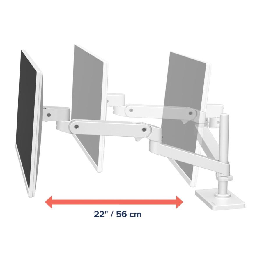エルゴトロン（ergotron） LX Pro モニターアーム デスクマウント 長身