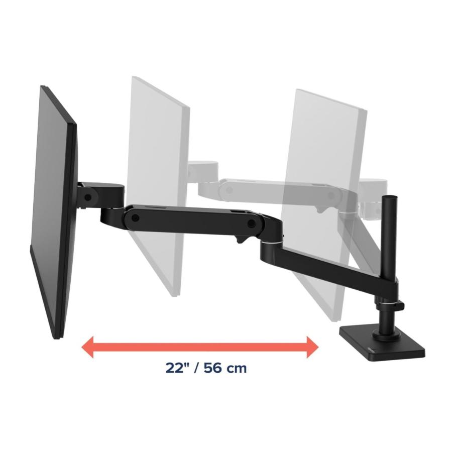 エルゴトロン（ergotron） LX Pro モニターアーム デスクマウント 長身