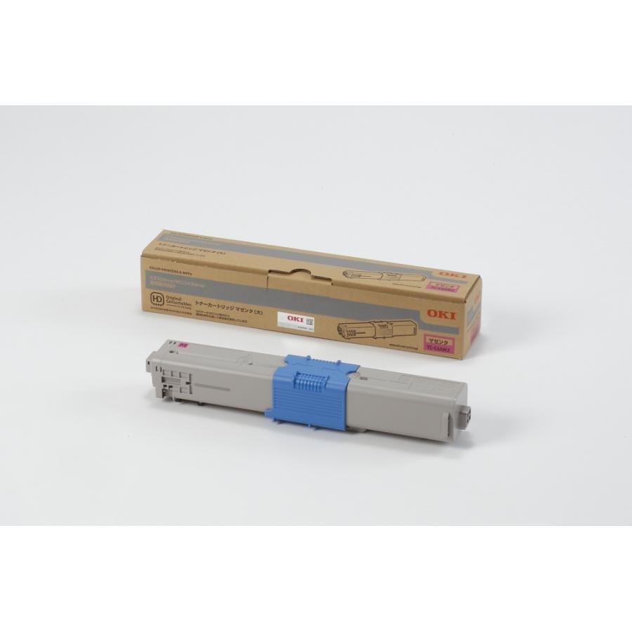 OKI トナーカートリッジ(大) マゼンタ (MC363dnw/C332dnw) TC-C4AM2