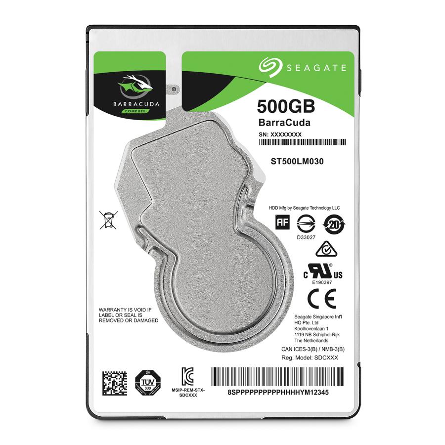 Seagate（シーゲイト） BarraCuda 2.5インチ 500GB 内蔵ハードディスク
