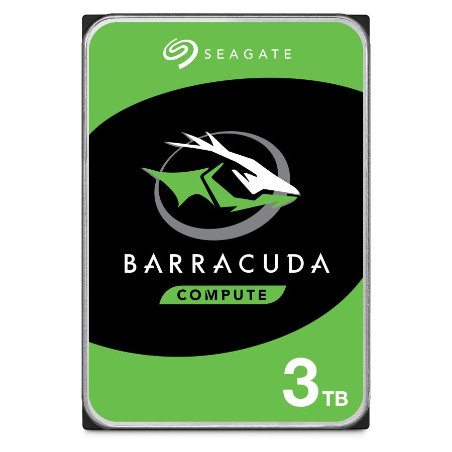 Seagate（シーゲイト） BarraCuda 3.5インチ 3TB 内蔵 ハードディスク