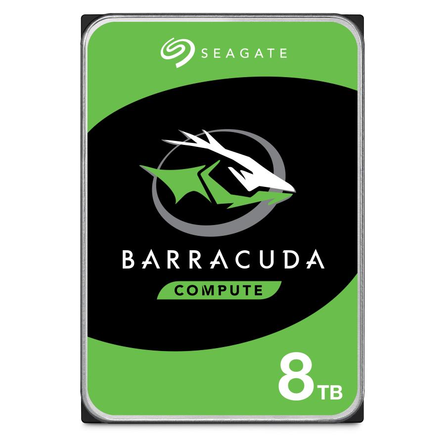 Seagate（シーゲイト） BarraCuda 3.5インチ 8TB 内蔵 ハードディスク