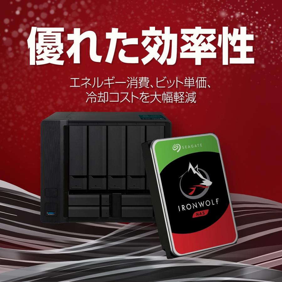Seagate（シーゲイト） IronWolf 3.5インチ データ復旧 3年付 12TB