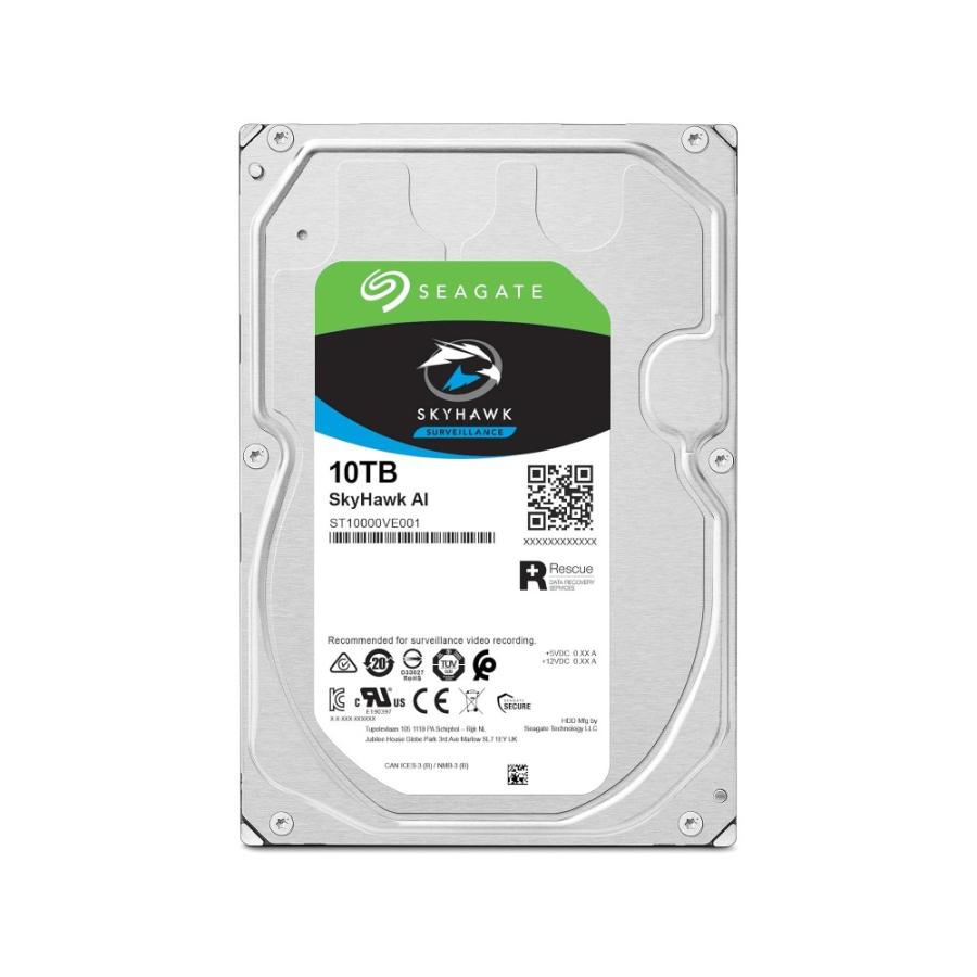 Seagate シーゲイト Skyhawk AI 3.5インチ 10TB 内蔵