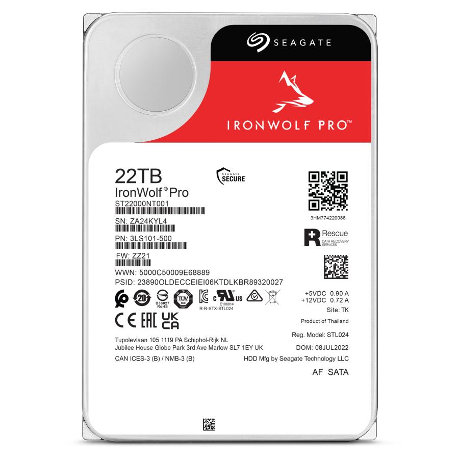 新品 未開封SEAGATE HDD 20TB ST20000NT001