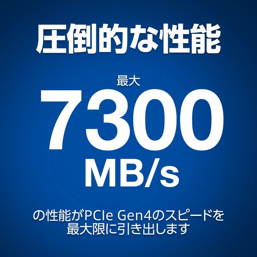 Seagate シーゲイト GameDrive M.2 PS5 PlayStation5 公式ライセンス製品 ヒートシンク付き 2TB 内蔵SSD 5年保証 NVMe SSD 日本正規代理店品 ZP2000GP3A3001の画像