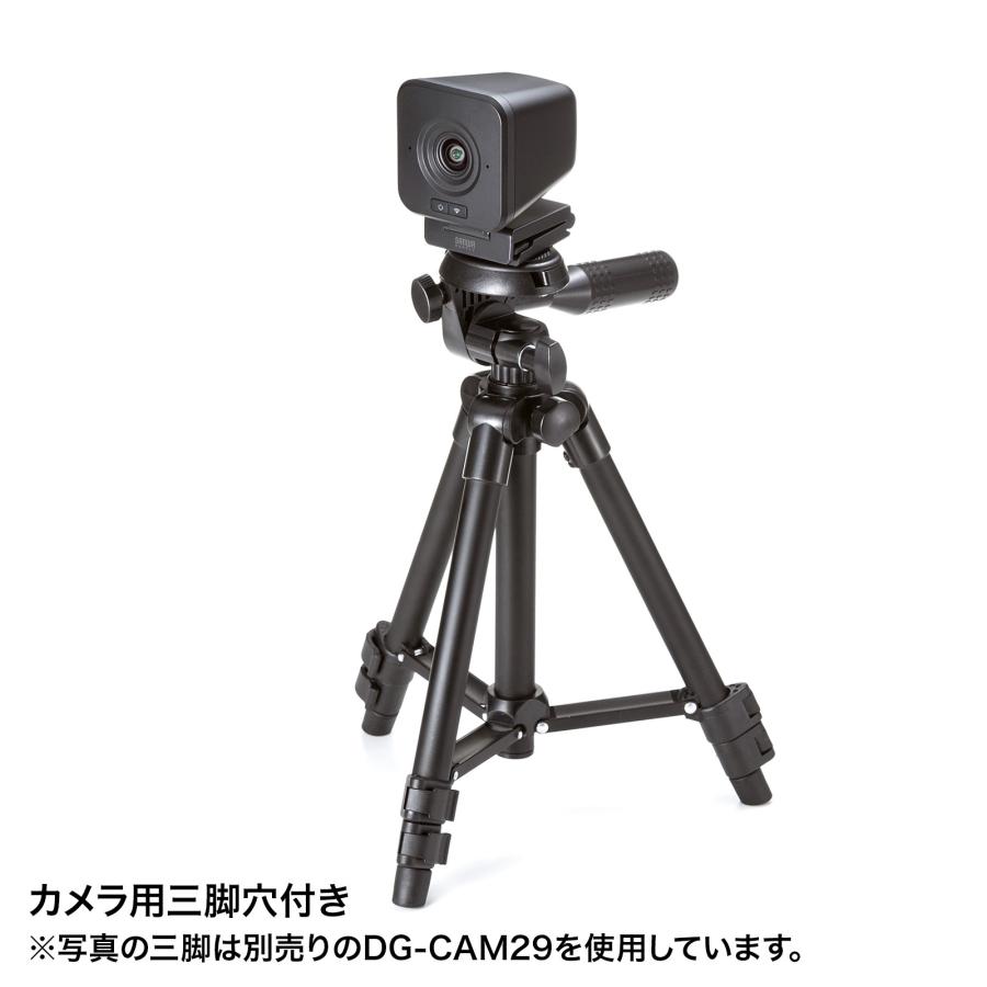 SANWA SUPPLY（サンワサプライ） ワイヤレス広角WEBカメラ CMS-V69BK