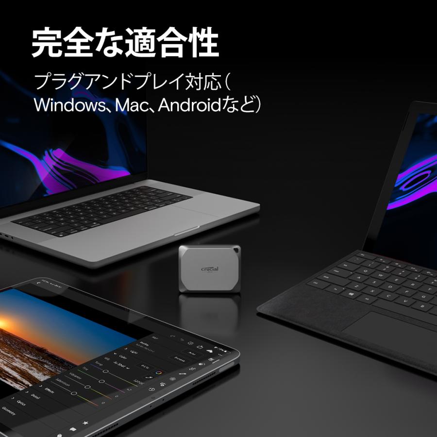 crucial X9Pro 外付けポータブルSSD4TB【PS4/PS5 /Windows /Mac crucial X9Pro 外付けポータブルSSD4TB【PS4/PS5 /Windows /Mac