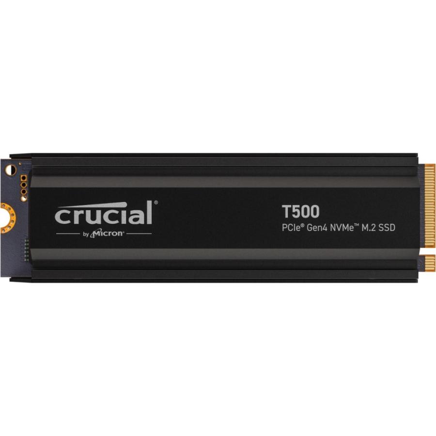 crucial Crucial(クルーシャル) T500 ヒートシンク付き 2TB SSD crucial Crucial(クルーシャル) T500 ヒートシンク付き 2TB SSD